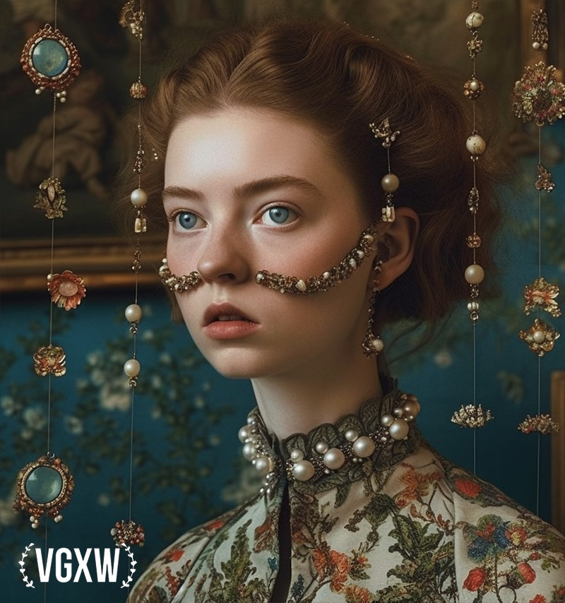 VGXW Magazine: The Disquiet - AI Generated Art Series by Joyce @ Miu Vermillion Studio | via Virtuogenix.Online