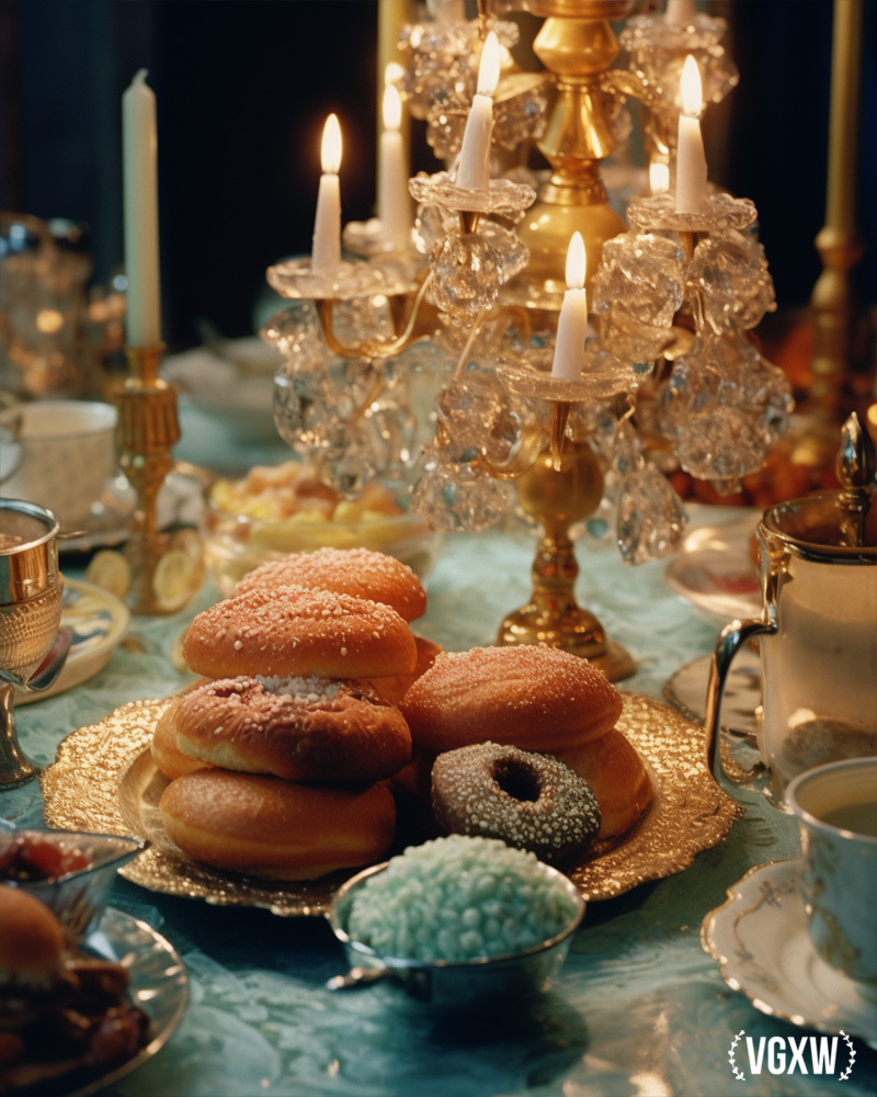 VGXW Magazine: Dine - AI Generated Images by Miu Vermillion Studio | via Virtuogenix.Magazine