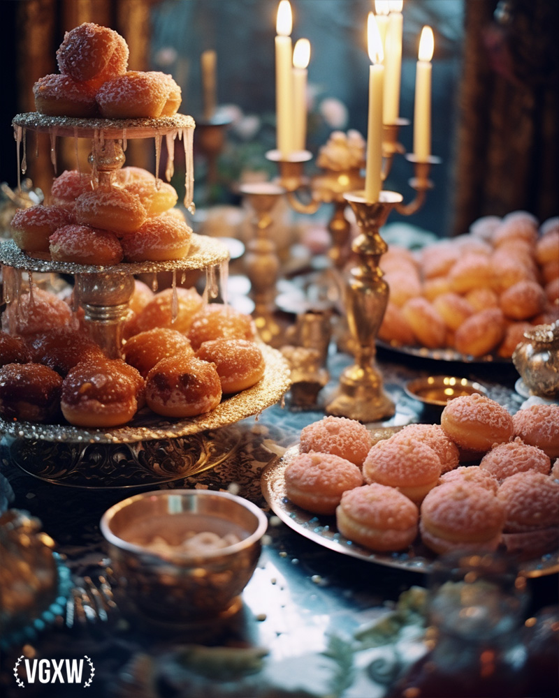 VGXW Magazine: Dine - AI Generated Images by Miu Vermillion Studio | via Virtuogenix.Magazine