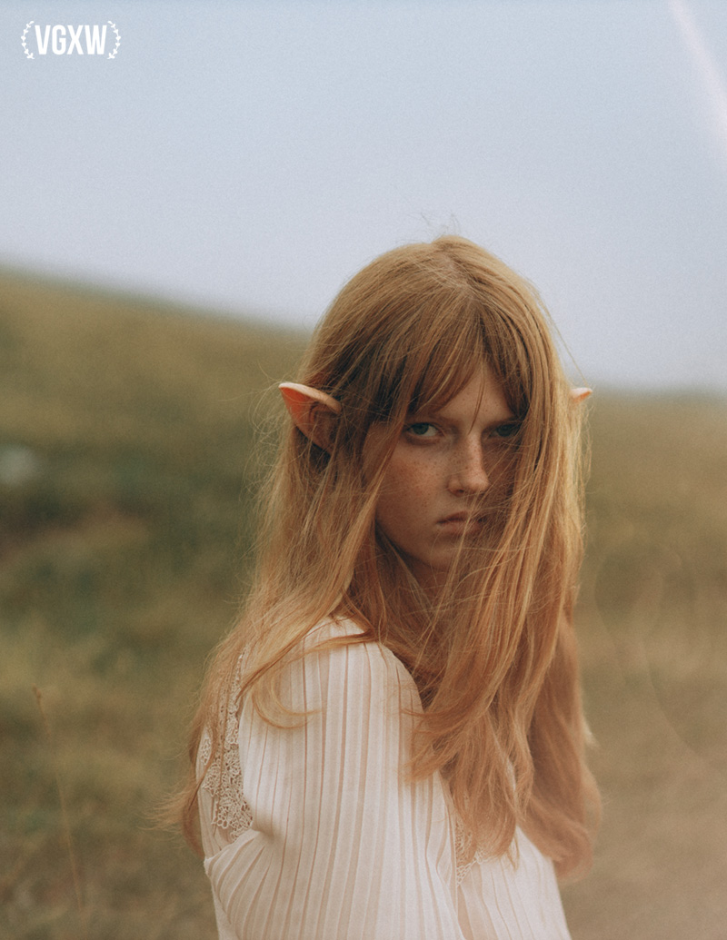 VGXW Magazine Fine Art Photography: A delightful elf by Tatiana Zorina feat. Milana @ IP Models Agency