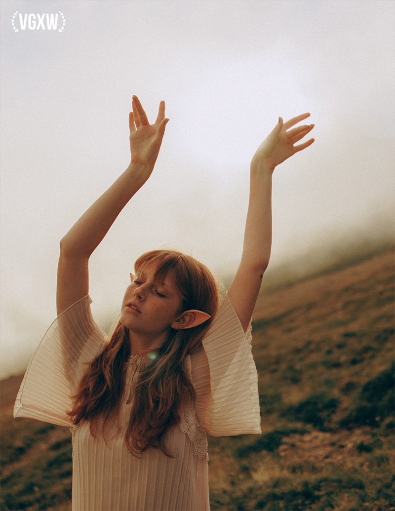 VGXW Magazine Fine Art Photography: A delightful elf by Tatiana Zorina feat. Milana @ IP Models Agency