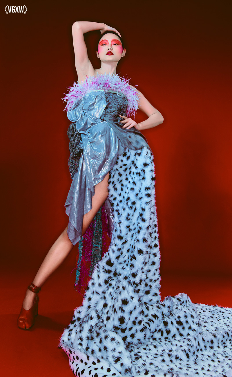 VGXW Magazine: From Fire to Water, photographed by Yihan Shao featuring dresses by LiO | via Virtuogenix.Online