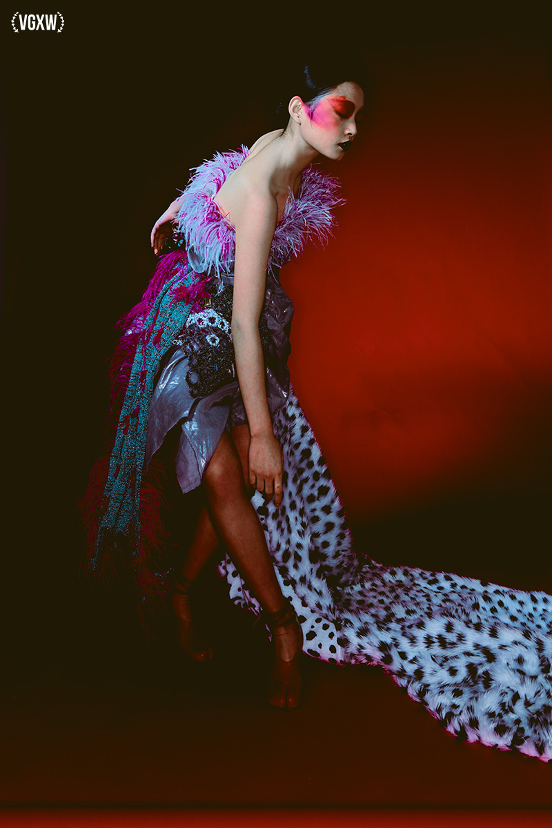 VGXW Magazine: From Fire to Water, photographed by Yihan Shao featuring dresses by LiO | via Virtuogenix.Online