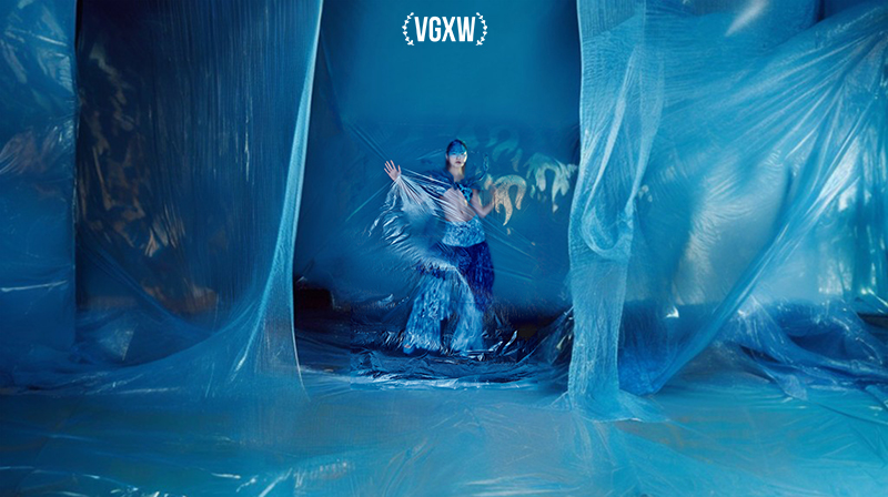 VGXW Magazine: From Fire to Water, photographed by Yihan Shao featuring dresses by LiO | via Virtuogenix.Online