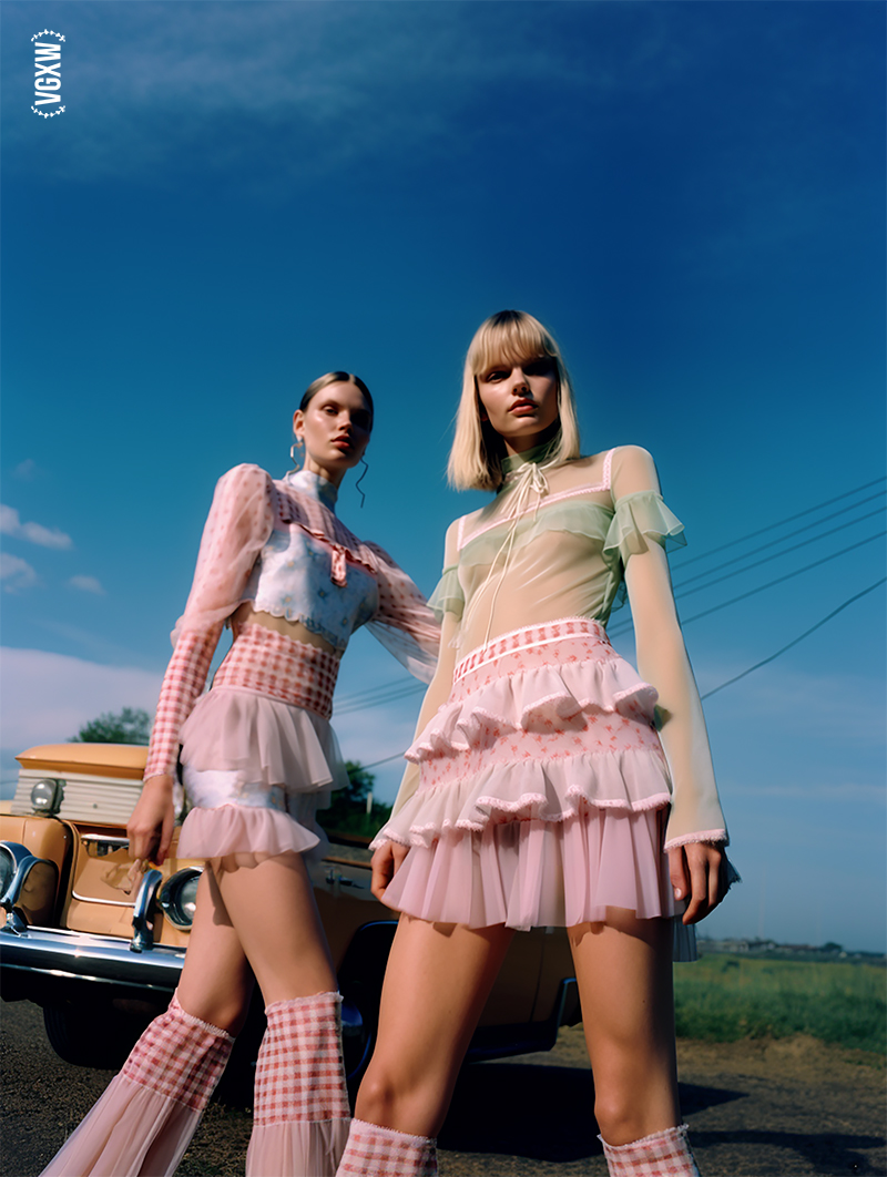 VGXW Magazine Fashion Story: Bell Bottoms and Forgotten Songs via Virtuogenix.Onliine