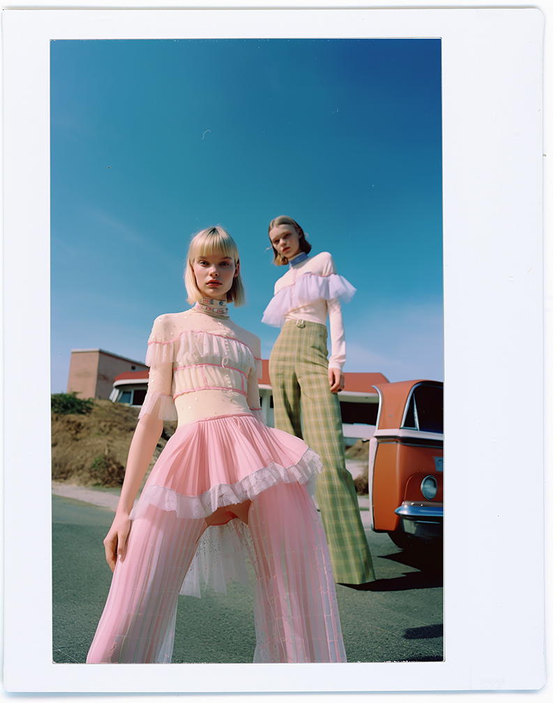 VGXW Magazine Fashion Story: Bell Bottoms and Forgotten Songs via Virtuogenix.Onliine