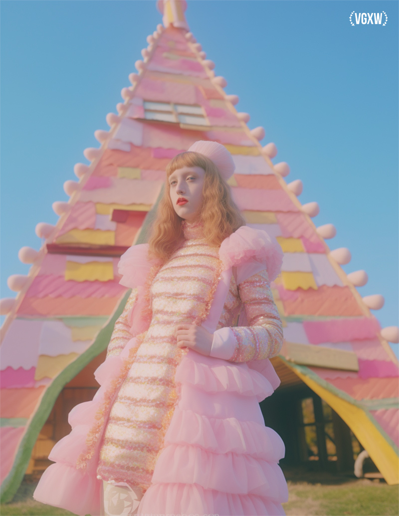 VGXW Magazine AI Generated Visual Story: Princess Delulu | via Virtuogenix.Online