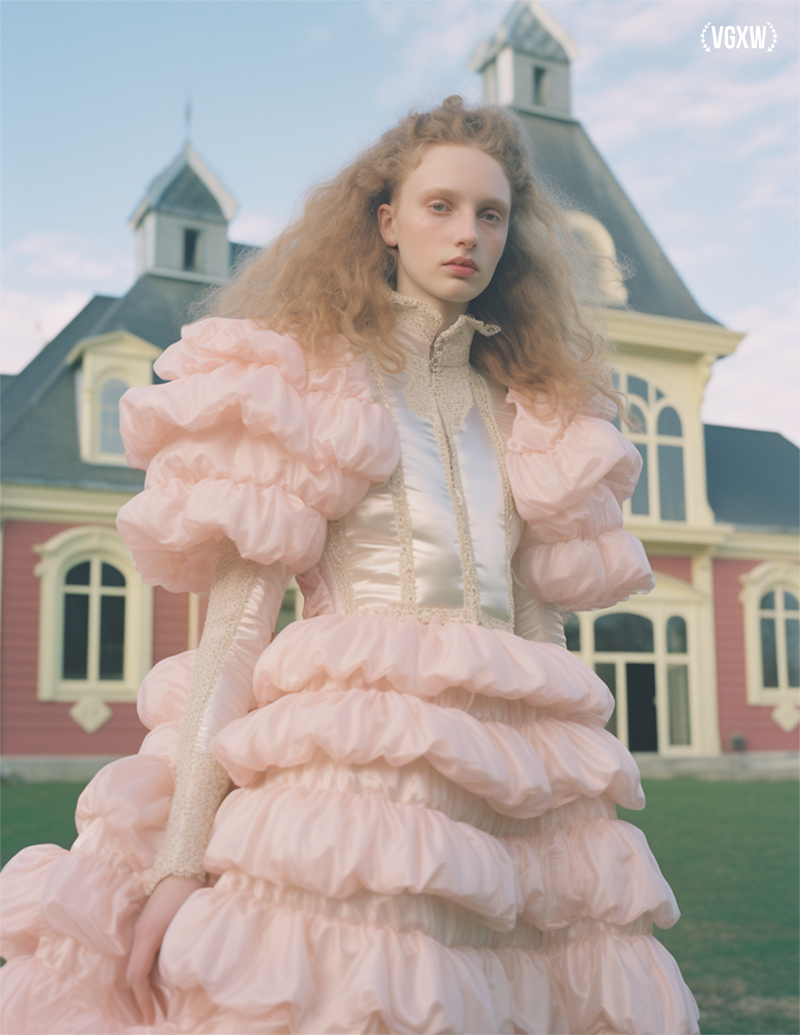 VGXW Magazine AI Generated Visual Story: Princess Delulu | via Virtuogenix.Online