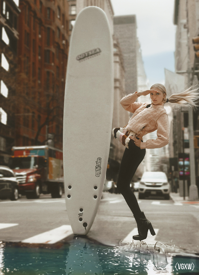 Surf and the City by Marnie Angel - Originally published in VGXW Magazine Summer 2024 | via Virtuogenix.Online