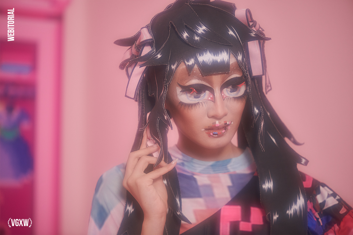 VGXW by Virtuogenix Webitorial: Did QQrella dream of electronic game | An artistic fashion story by photographer Yihan Shao | via Virtuogenix.Online