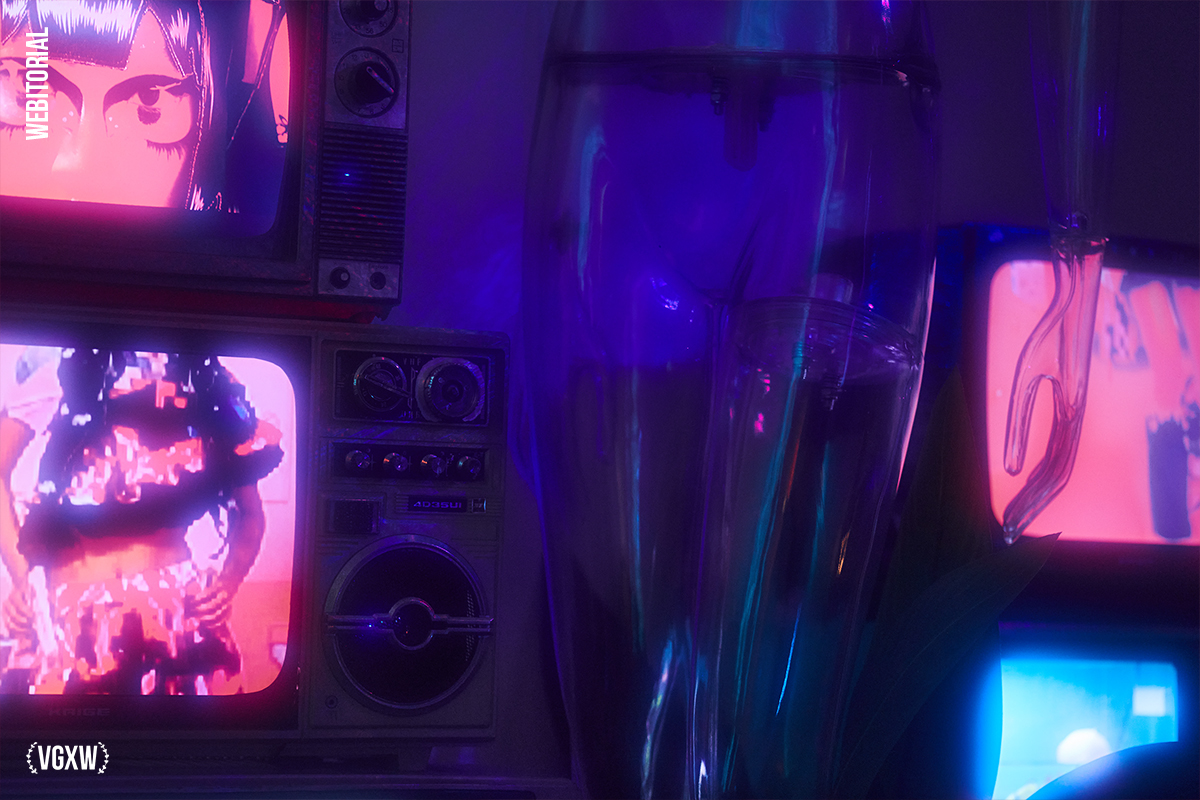 VGXW by Virtuogenix Webitorial: Did QQrella dream of electronic game | An artistic fashion story by photographer Yihan Shao | via Virtuogenix.Online