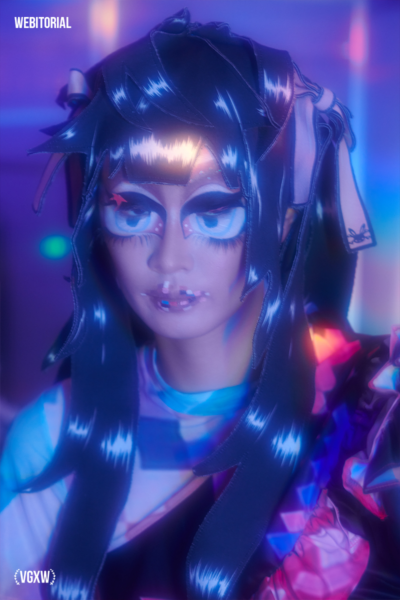 VGXW by Virtuogenix Webitorial: Did QQrella dream of electronic game | An artistic fashion story by photographer Yihan Shao | via Virtuogenix.Online